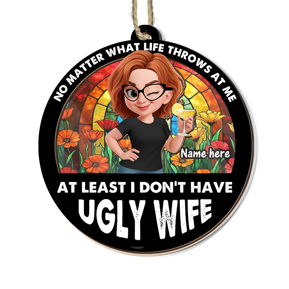 Love You Forever - Personalized Custom Suncatcher - Personalized Hanging Acrylic