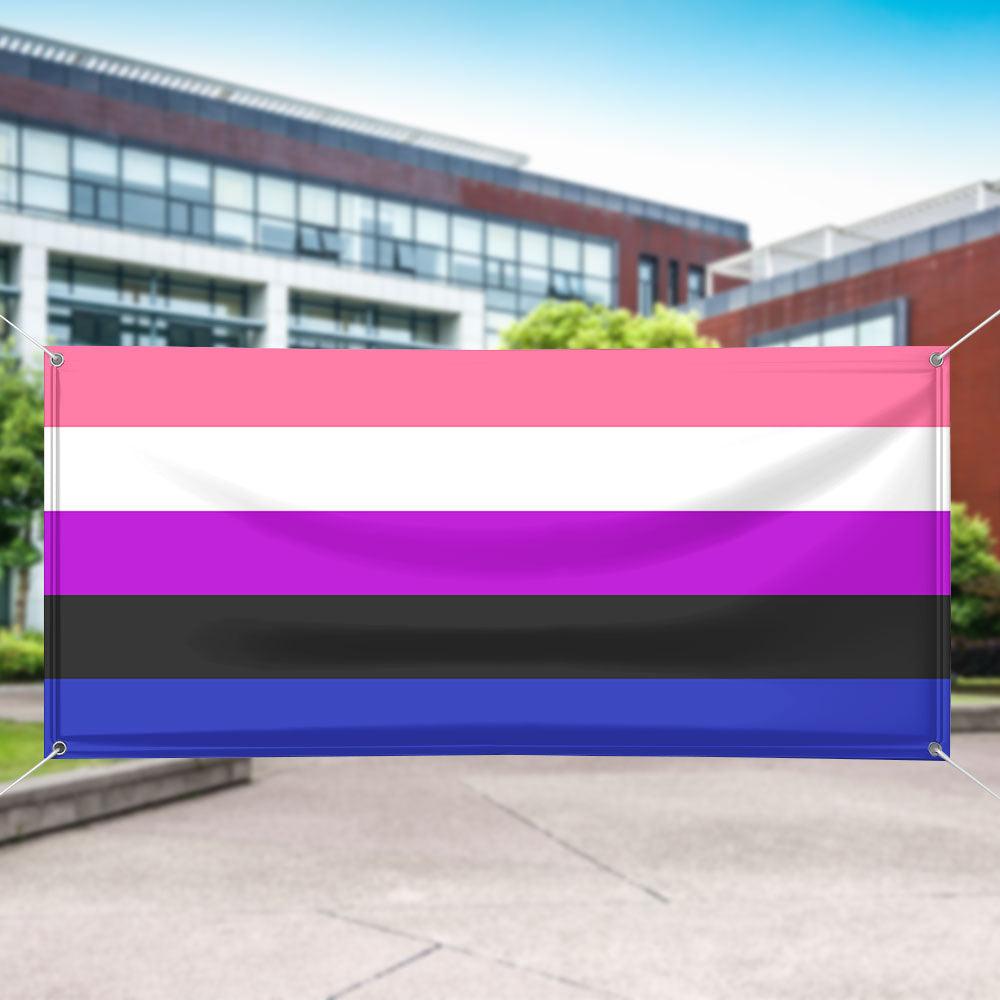 LGBTQIA+ Pride Banner - LGBTQ+ Banner - Unique Gift - Door Banner