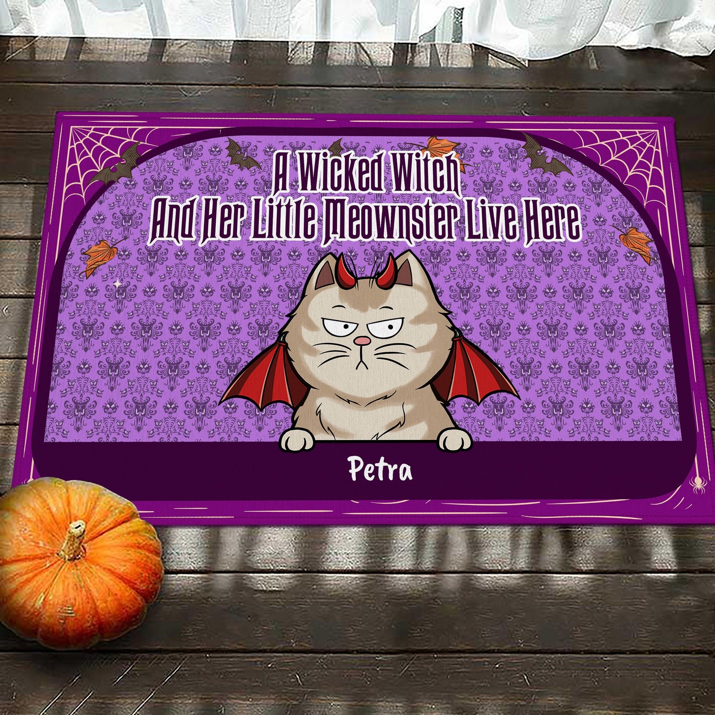 Beware Of Little Meownsters Doormat - Personalized Cat Gift