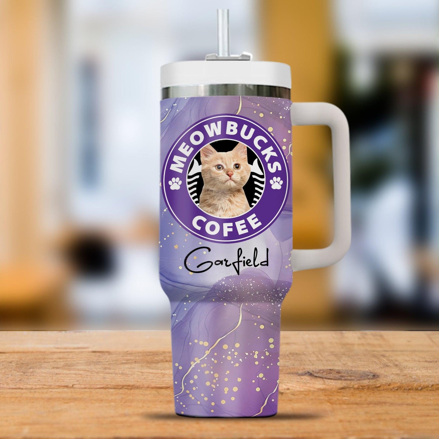 This Human Belong To Paw - Personalized Custom Tumbler For Him/Her