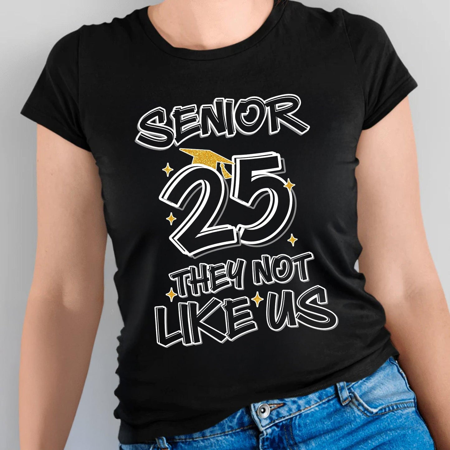 Senior Graduation Class Of 2025 T-Shirt - Graduation Unisex T-Shirt