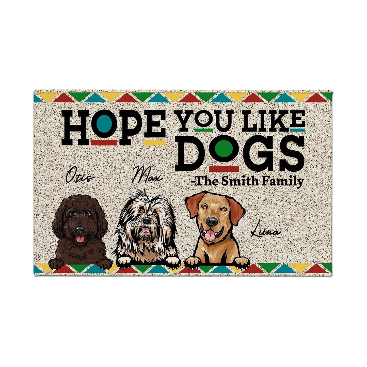 Hope You Like Dogs Doormat - Gift For Dog Lovers, Pet Owners