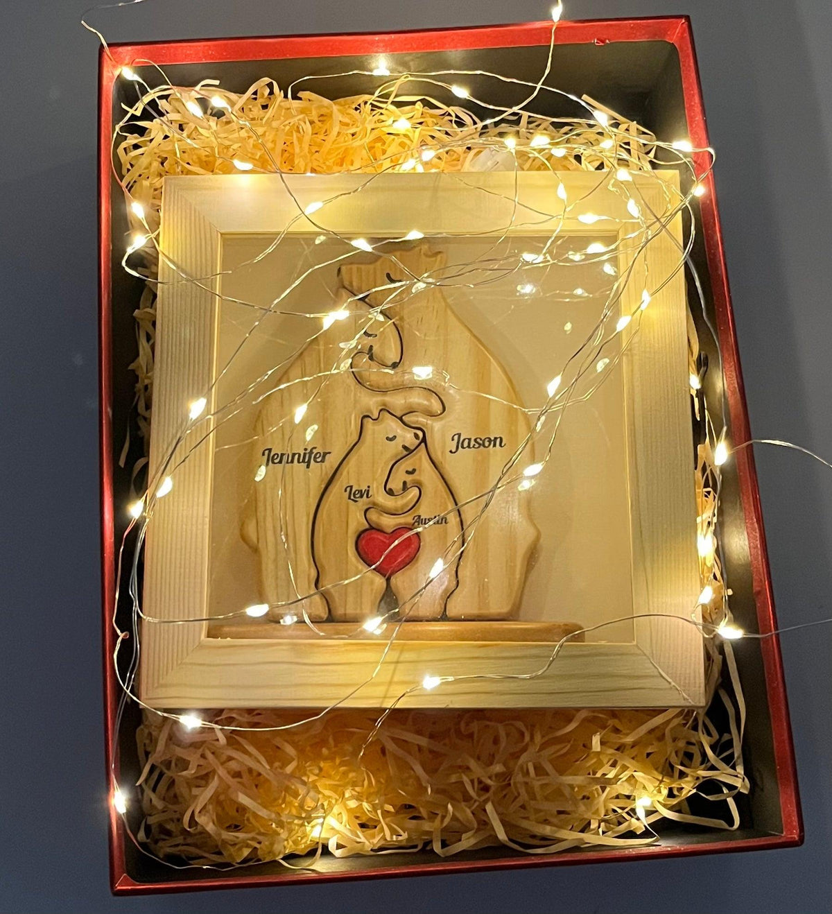 Wooden Shadow Box Display Case - Hinged Door Clear Pane