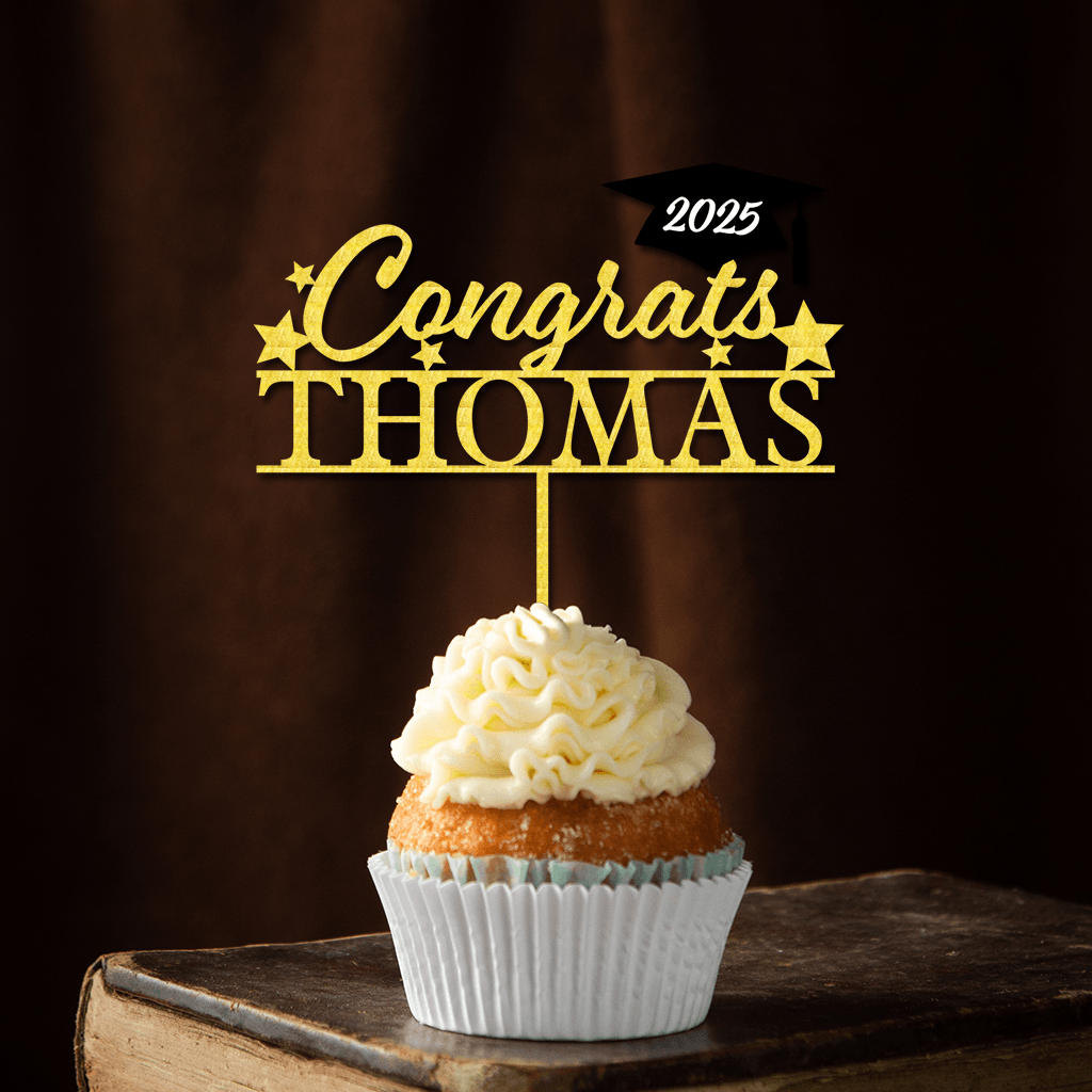 Class of 2025 - Graduation Cake Topper Graduation Party Decorations - Personalized Grad Cake Topper