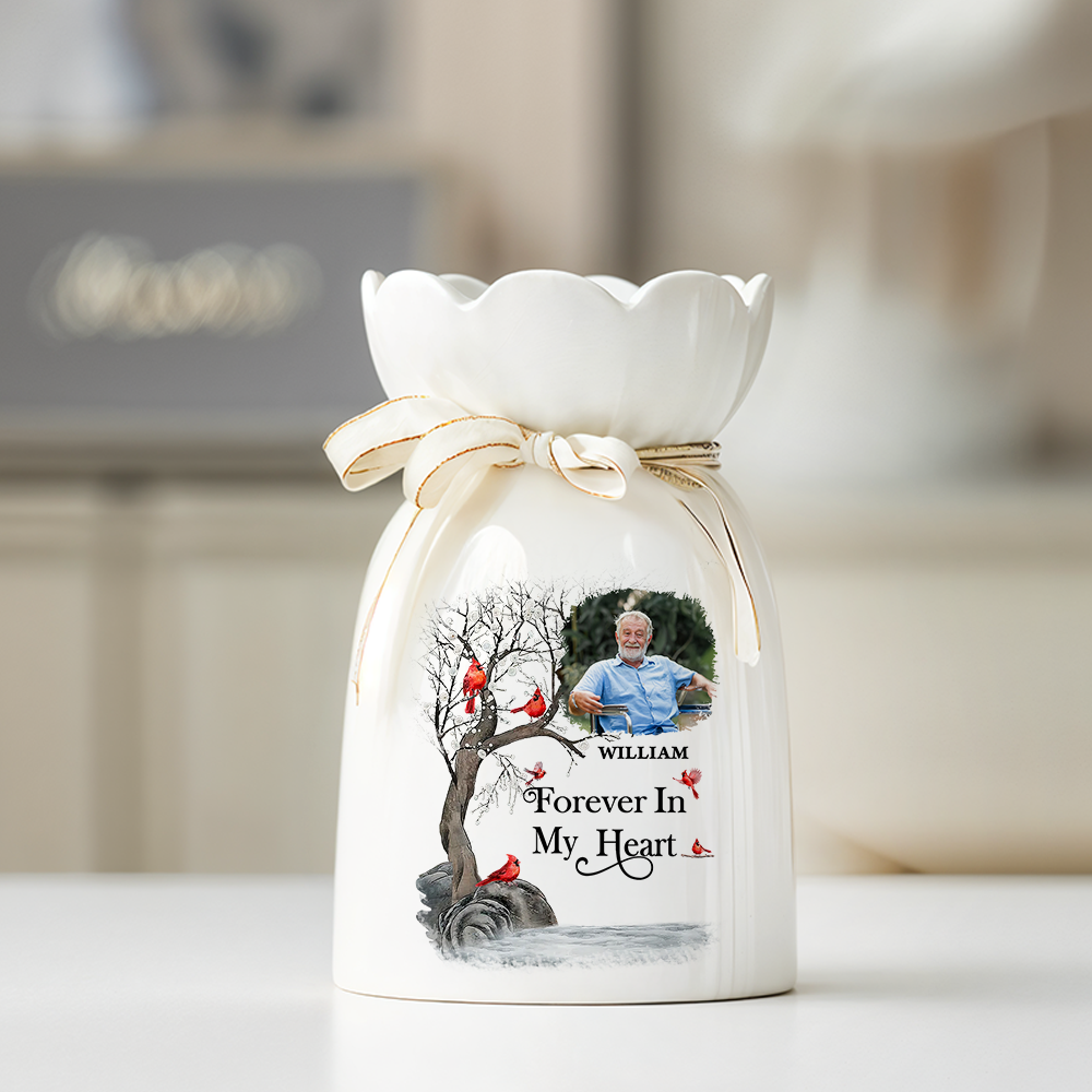 I am Always With You Flower Pot - Personalized Custom Home Decor Flower Vase