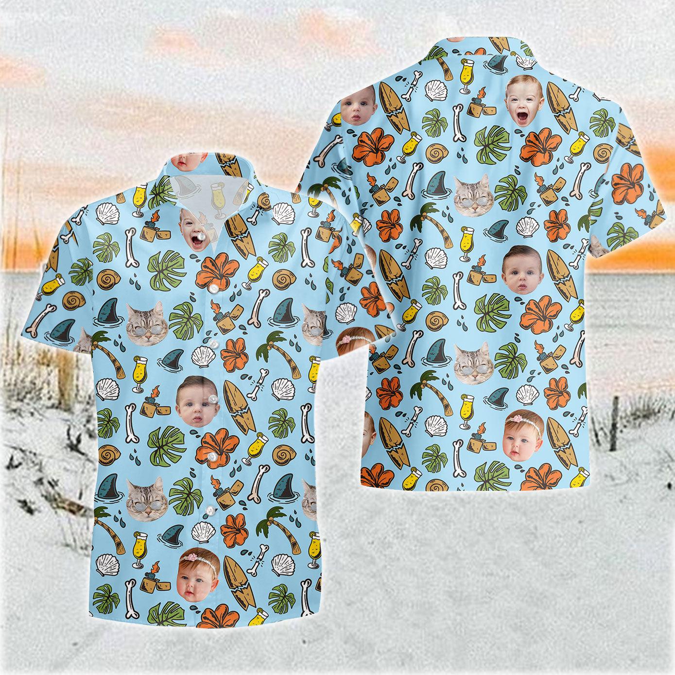 Tropical Hawaiian Shirt - Personalized Father's Day Gift