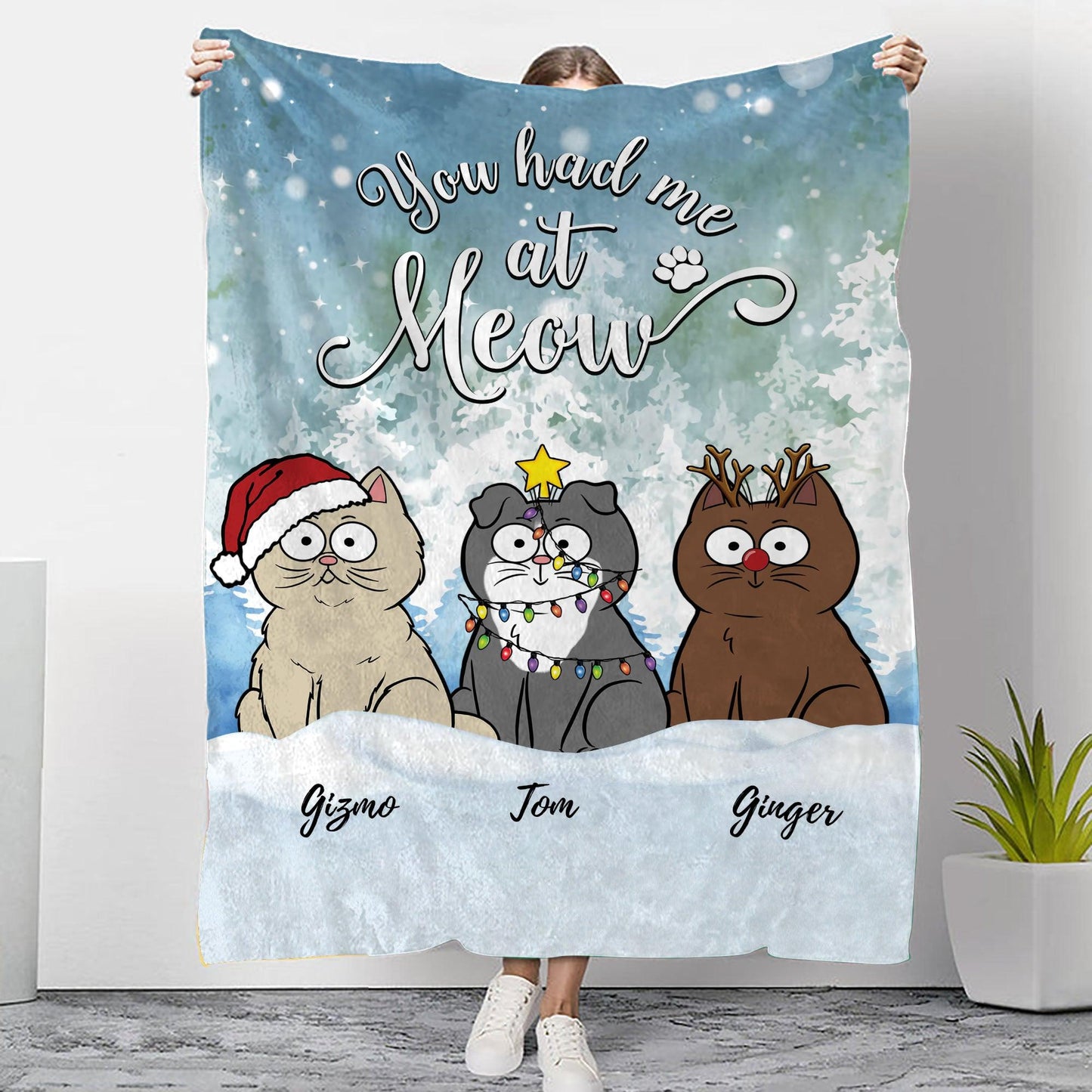 Life Is Better With Cats Blanket - Personalized Blanket
