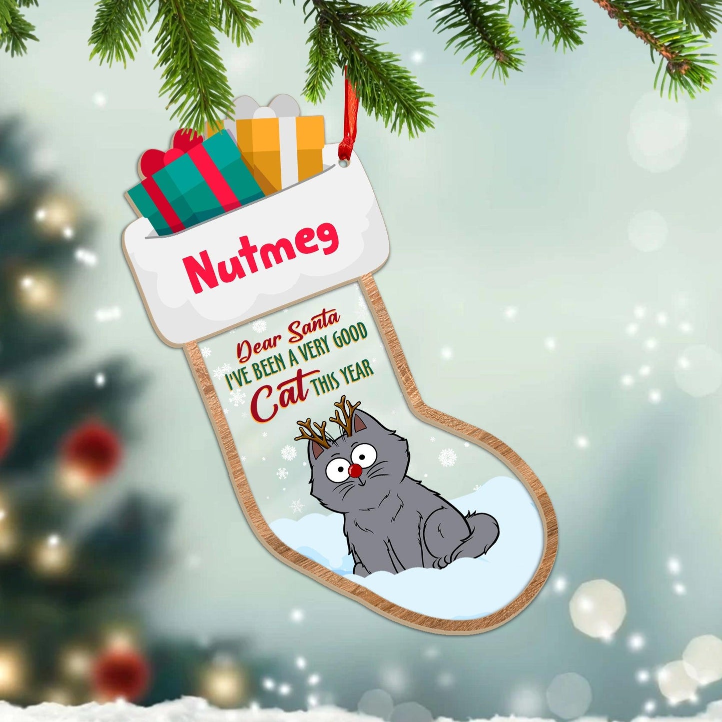 On The Naughty List I Regret Nothing - Cat Lover Gift - Personalized