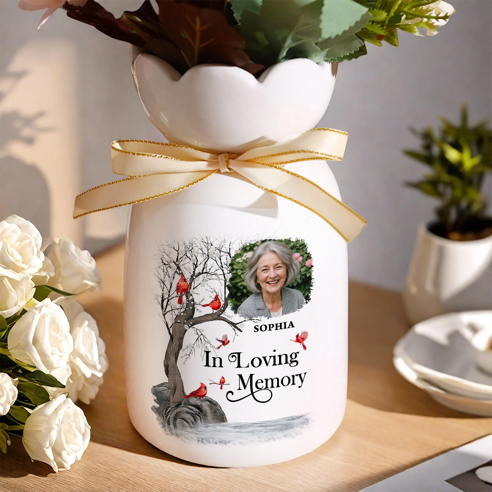 I am Always With You Flower Pot - Personalized Custom Home Decor Flower Vase