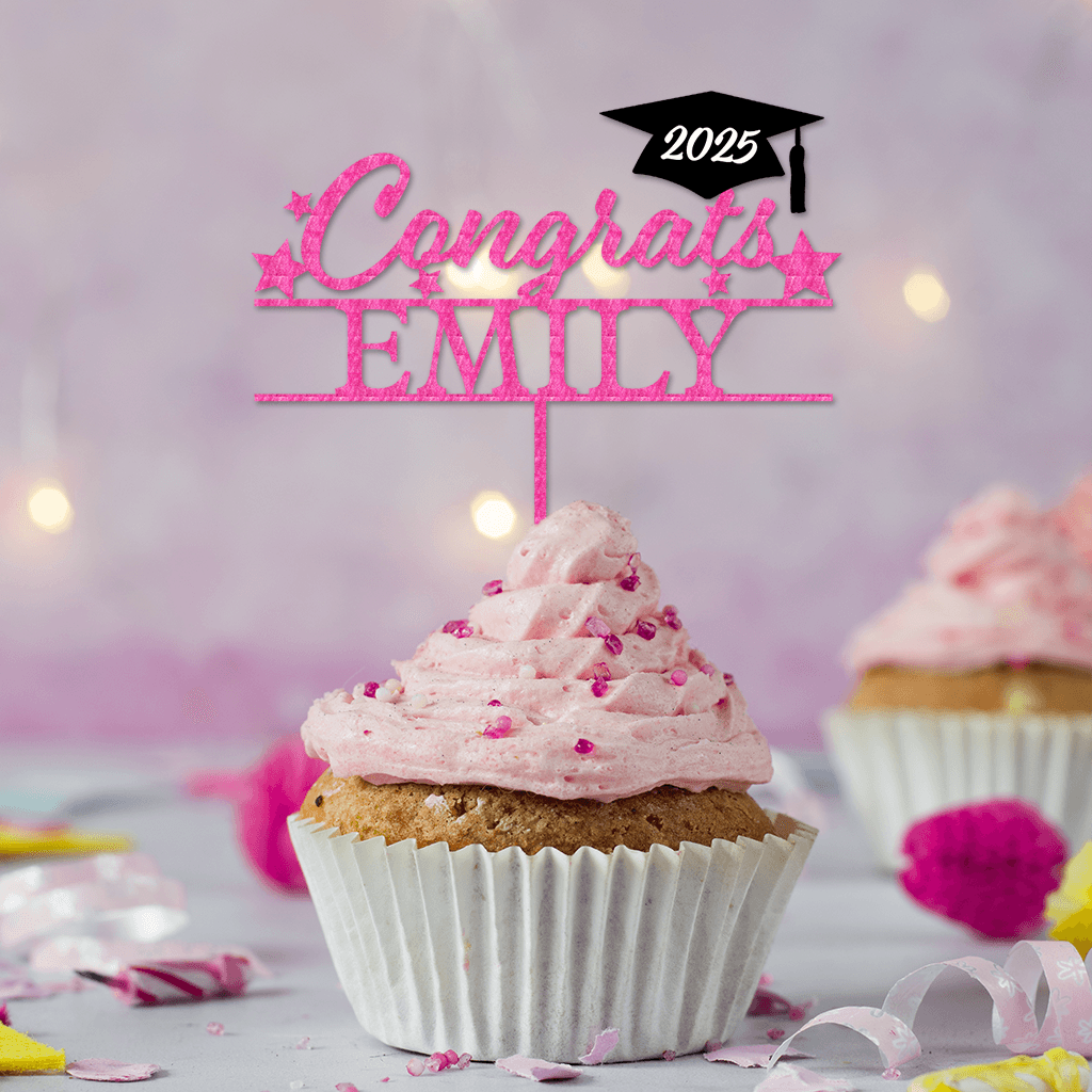 Class of 2025 - Graduation Cake Topper Graduation Party Decorations - Personalized Grad Cake Topper