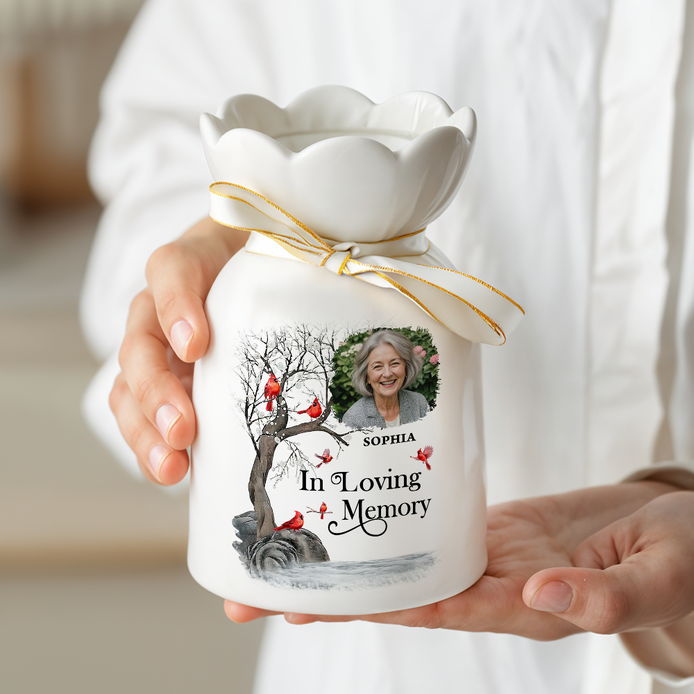 I am Always With You Flower Pot - Personalized Custom Home Decor Flower Vase