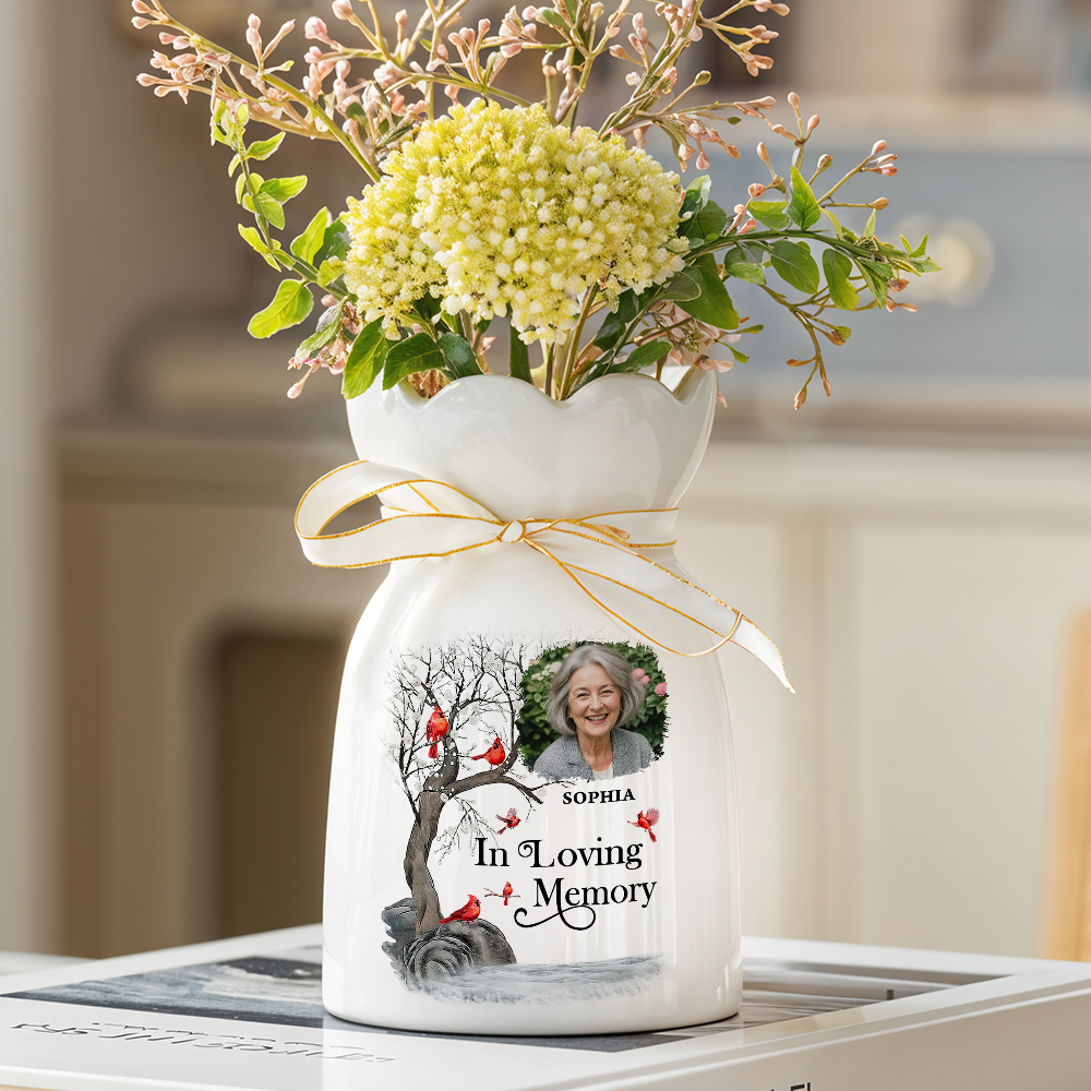 I am Always With You Flower Pot - Personalized Custom Home Decor Flower Vase