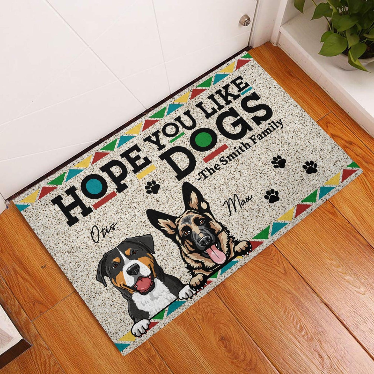 Hope You Like Dogs Doormat - Gift For Dog Lovers, Pet Owners