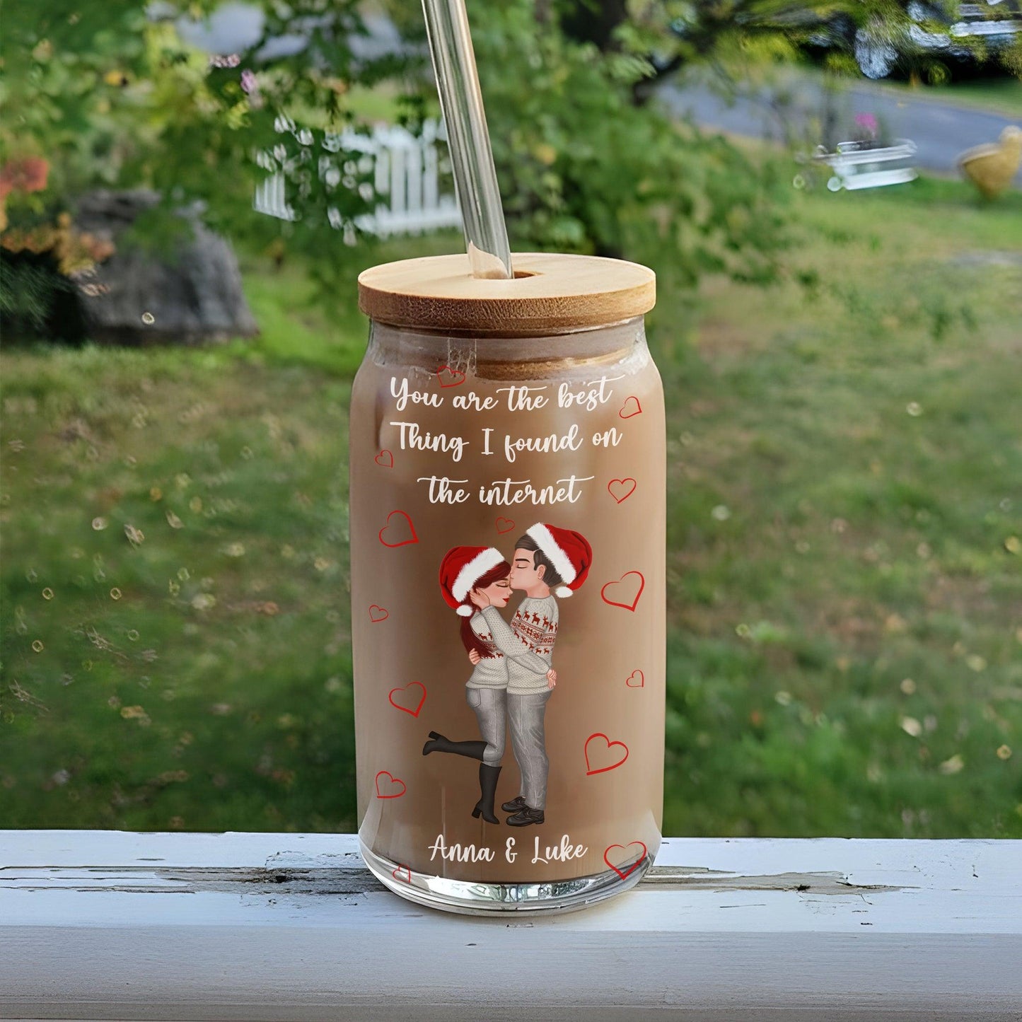 Best Thing Internet Glass Bottle - Personalized Glass Bottle