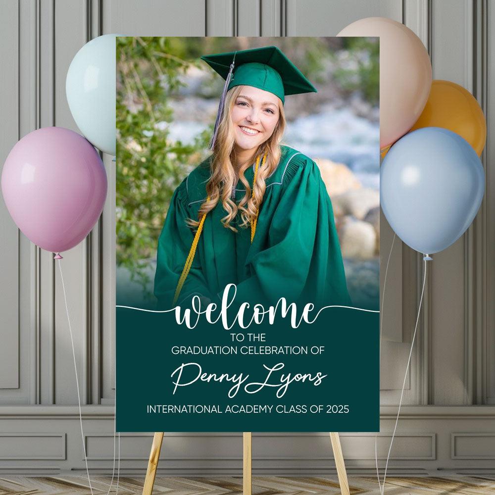 2025 Color Grad Sign - Personalized Graduation Decoration