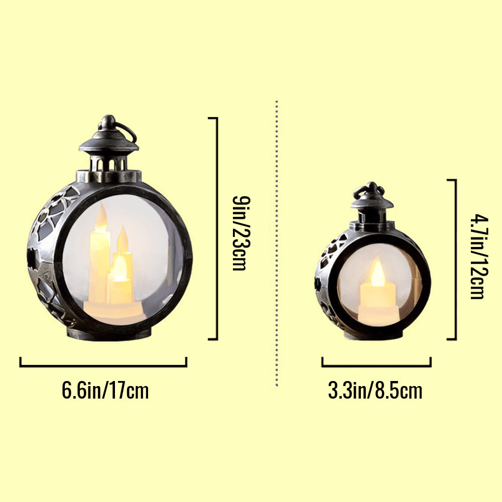 Personalized Family Bear LED Lantern - Christmas Lamp Ornament