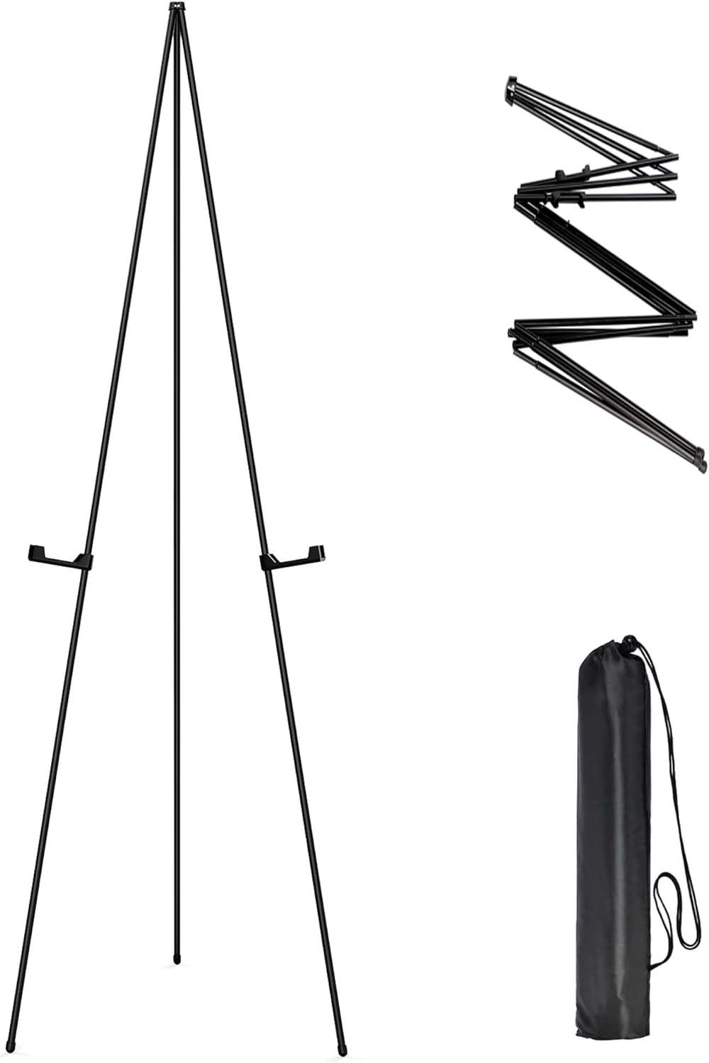 Instant Easels Stand - Welcome Sign Display - Tripod Metal Stand