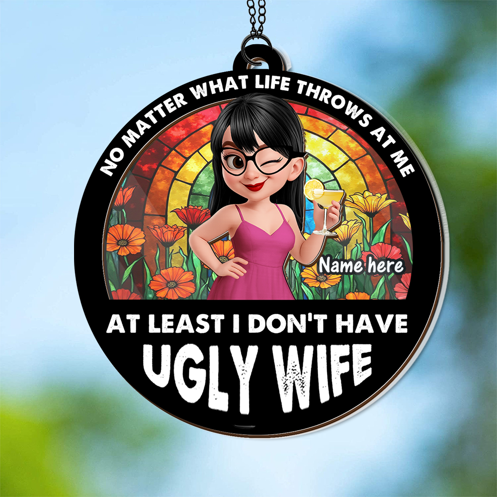 Love You Forever - Personalized Custom Suncatcher - Personalized Hanging Acrylic