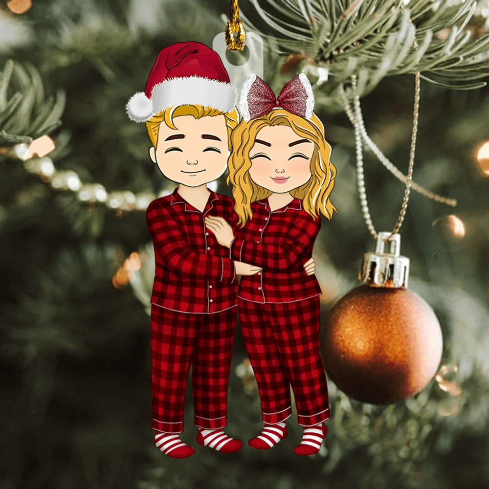 Couple Christmas Gift - Personalized Acrylic Ornament
