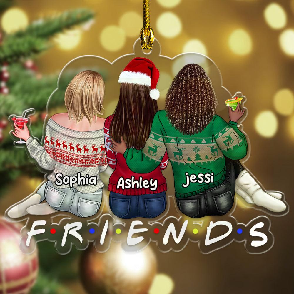 Friends Made The Best Moments Together - Personalized Ornament