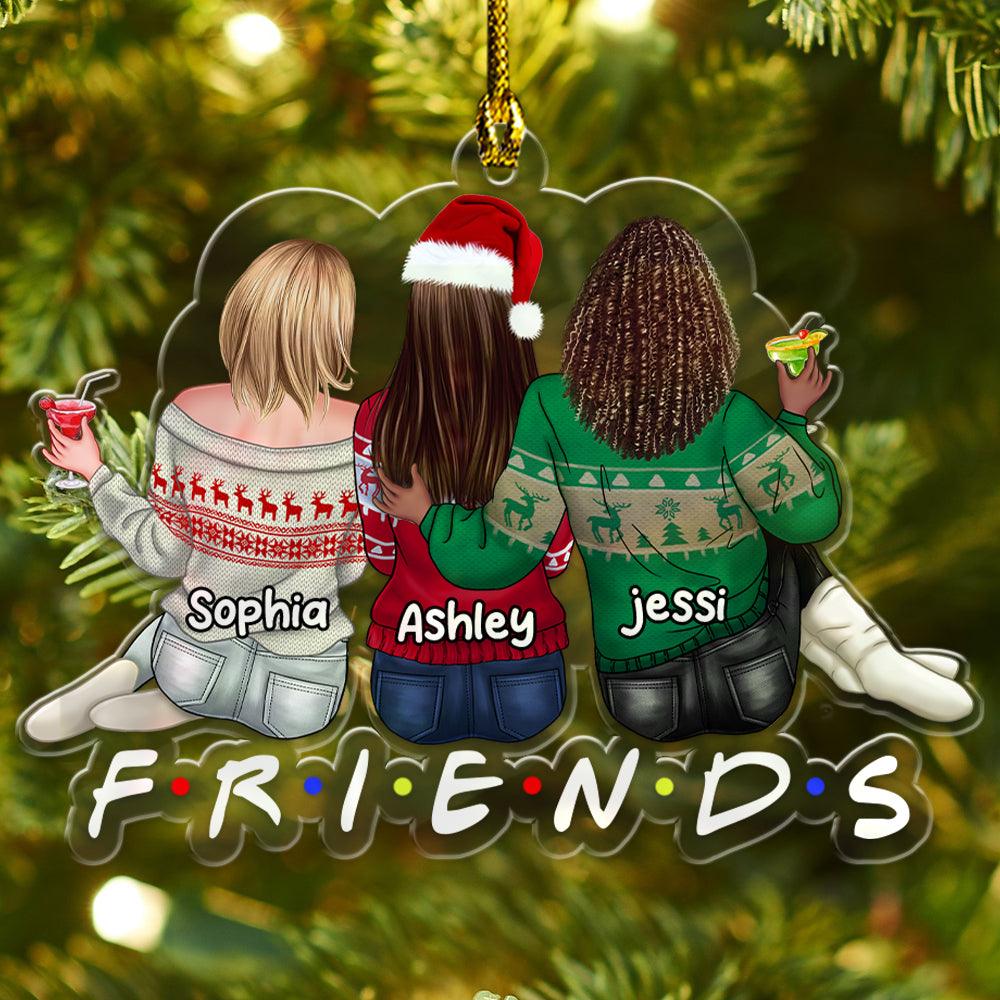 Friends Made The Best Moments Together - Personalized Ornament