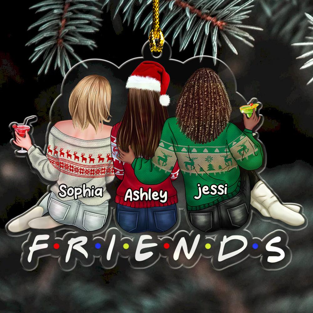 Friends Made The Best Moments Together - Personalized Ornament