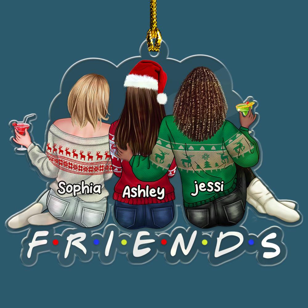 Friends Made The Best Moments Together - Personalized Ornament