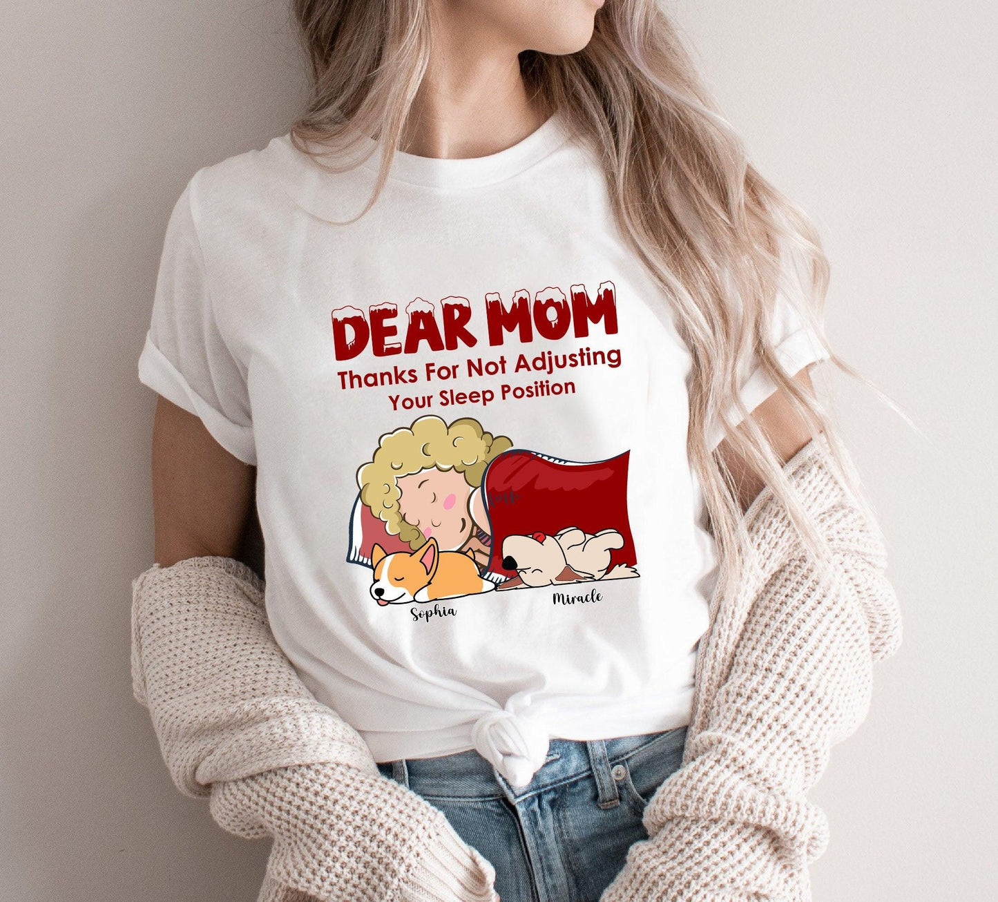 Thanks for Not Adjusting Sleep - Personalized Unisex T-Shirt