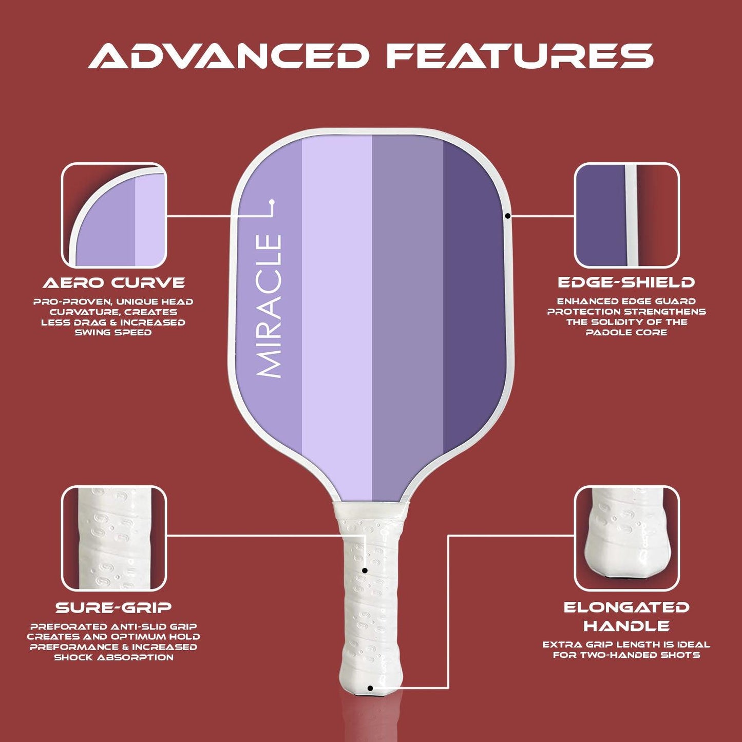 Pastel Vibe Pickleball Personalized Custom Name - Pickleball Paddle