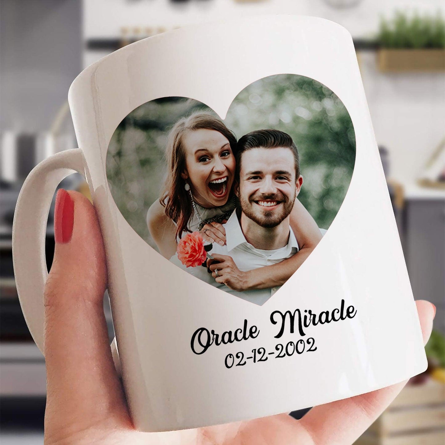 Turn Back Clock Photo Mugs - Custom Mugs Gift For Husband