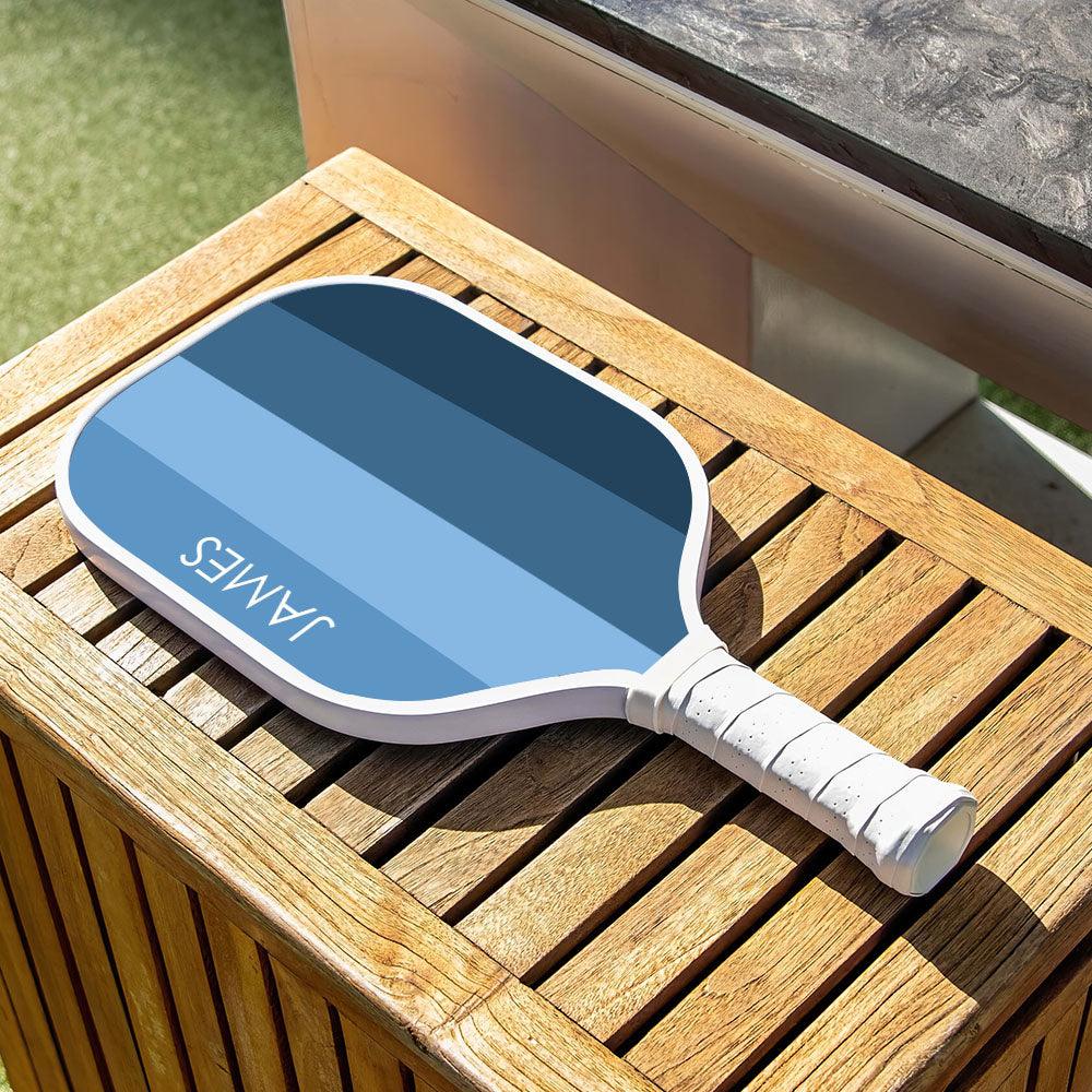 Pastel Vibe Pickleball Personalized Custom Name - Pickleball Paddle