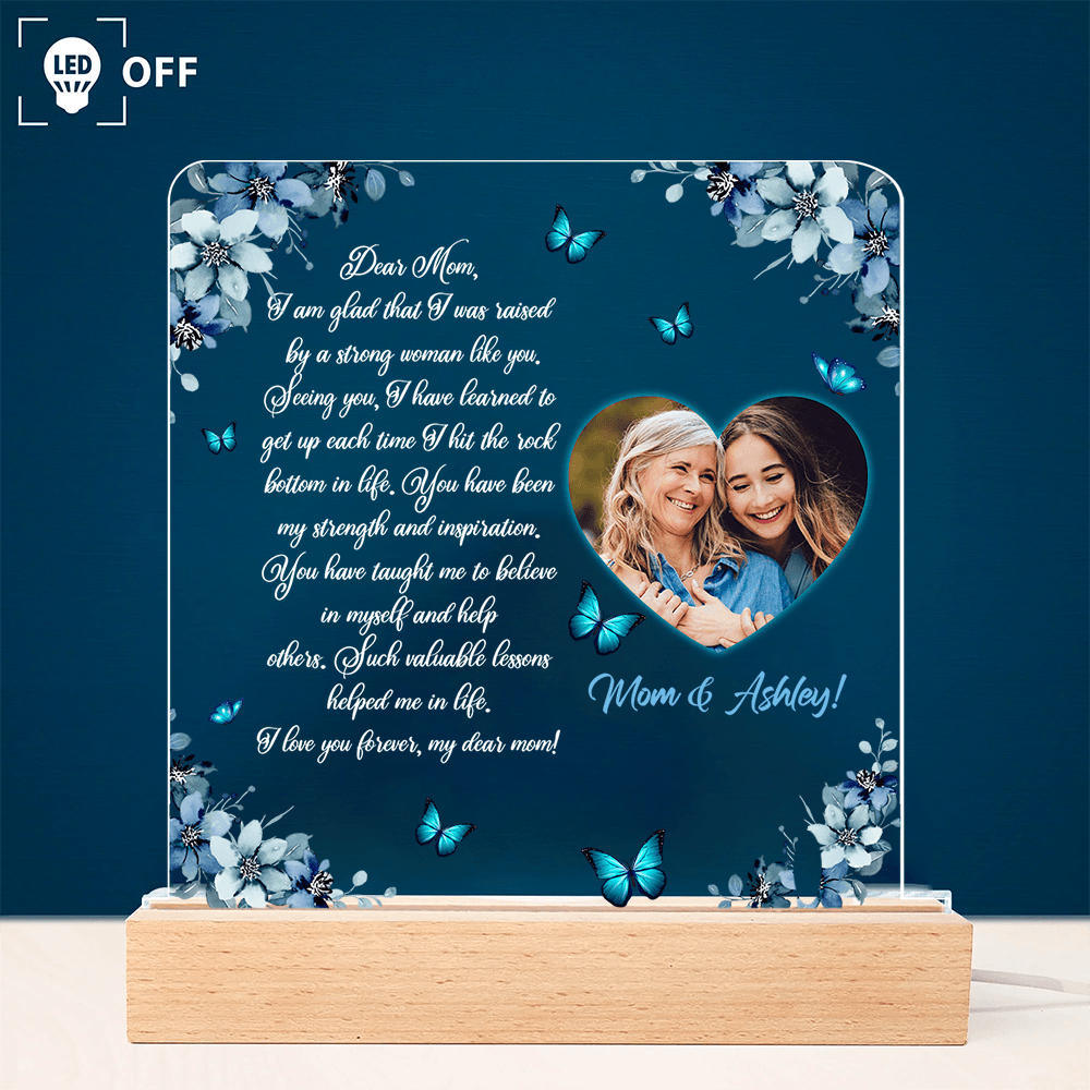 Mother & Daughter Moments - Butterflies & Flowers Light