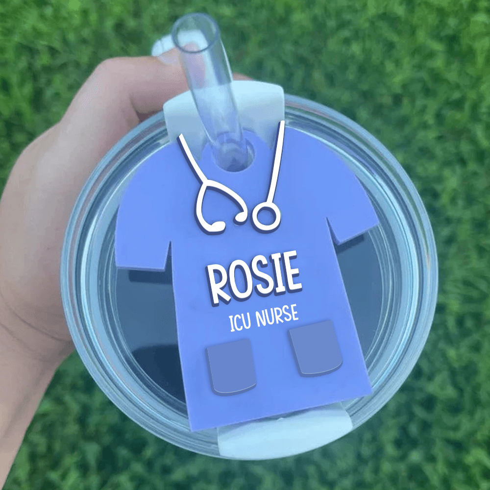 Nurse Uniform Best Gift For Nurses - Custom Shape Tumbler Topper