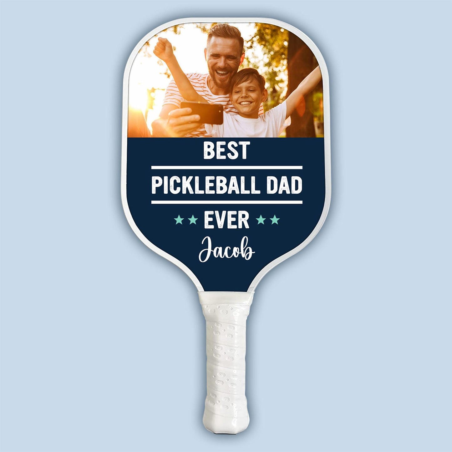 Best Pickleball Dad/Mom - Personalized Pickleball Paddle For All