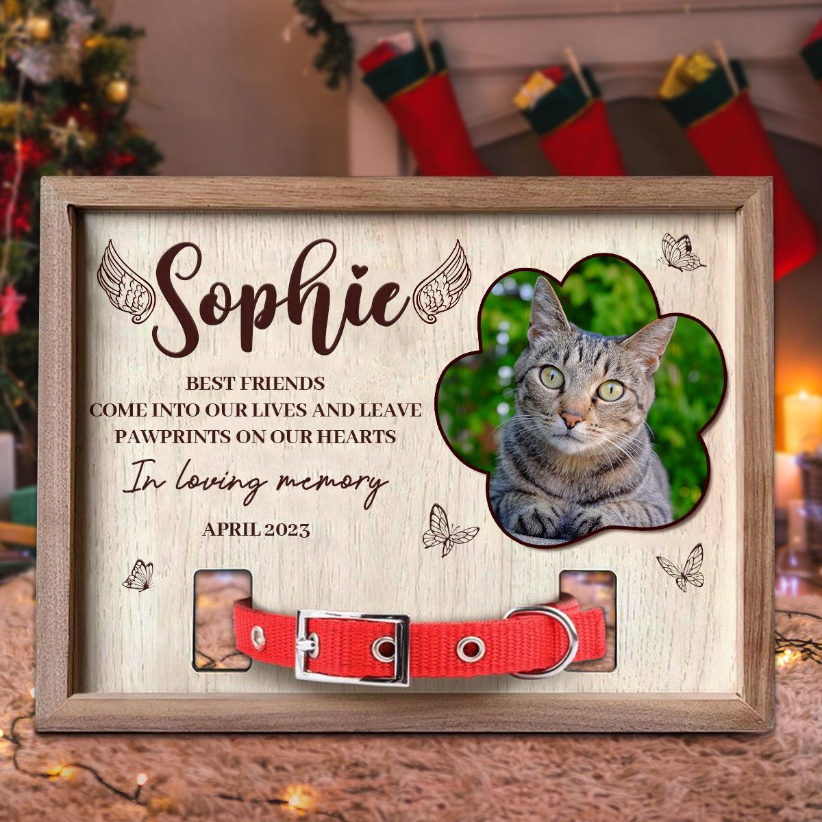 Pet Memorial Gift - Memorial Pet Collar Frame - Upload Photo