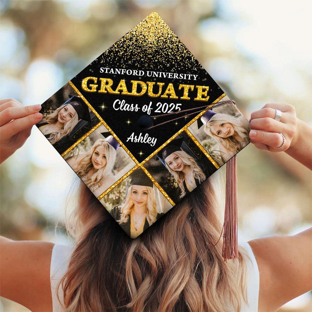 Graduation Cap Topper Class Of 2025 - Grad Decoration Cap