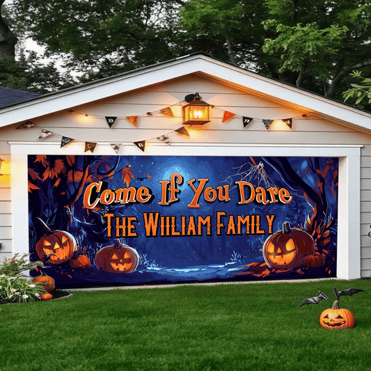 Halloween Garage Door Decor - Spooky Garage Banner Covers