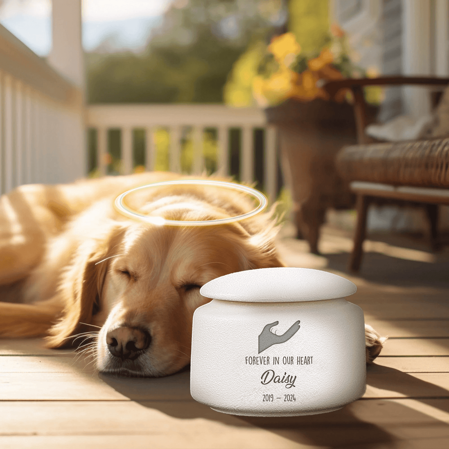 Personalized Pet Urn - Pet Urn with Name - Ashes Keepsake - Pet Gifts