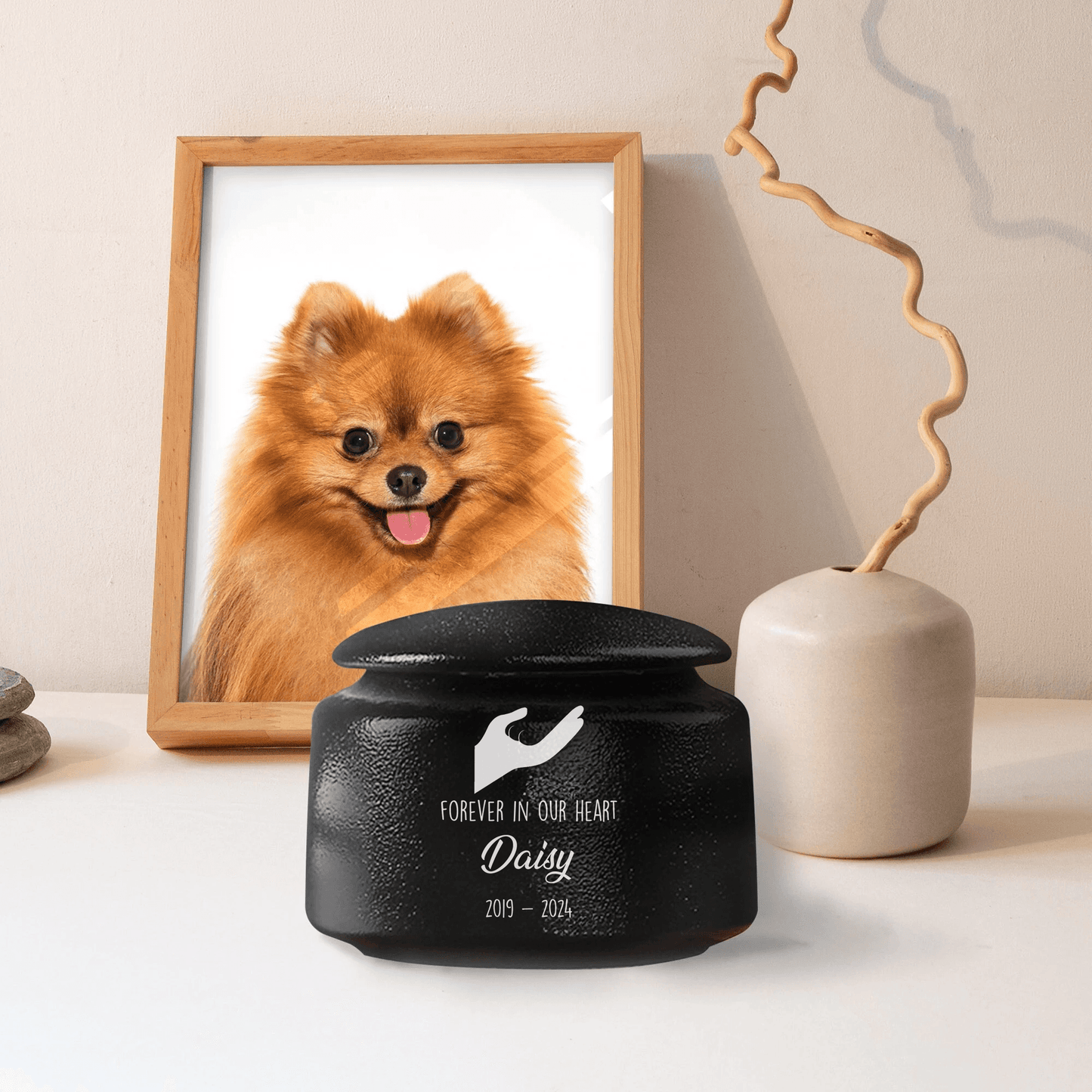 Personalized Pet Urn - Pet Urn with Name - Ashes Keepsake - Pet Gifts
