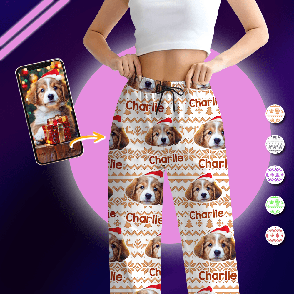 Custom Photo Pajamas - Personalized Christmas Pajama Set