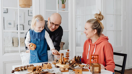 Wooden family puzzle: A meaningful gift that brings everyone together