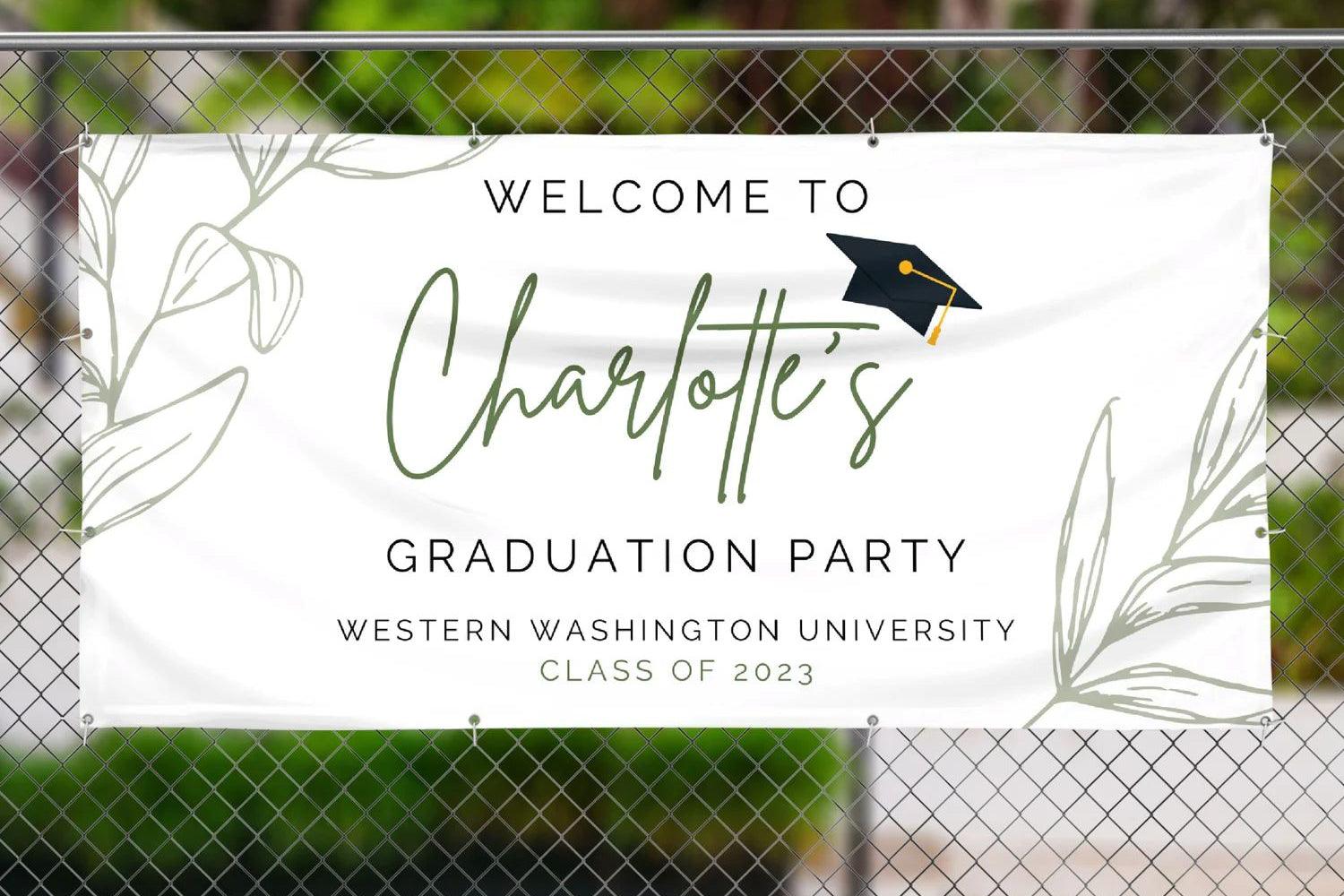 Graduation Welcome Sign Ideas: Make Your Celebration Unforgettable ...
