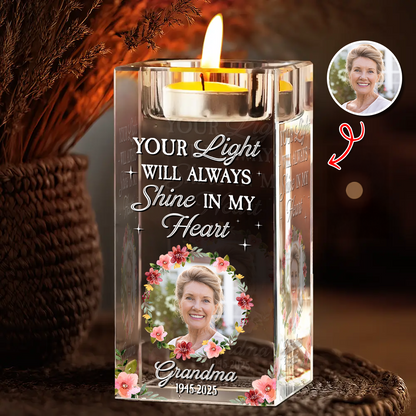 Custom Photo Your Light Will Always Shine - Always in My Thought