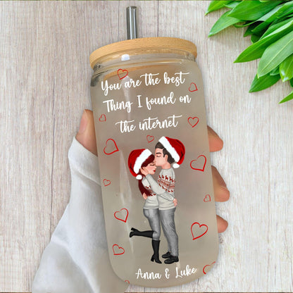 Best Thing Internet Glass Bottle - Personalized Glass Bottle