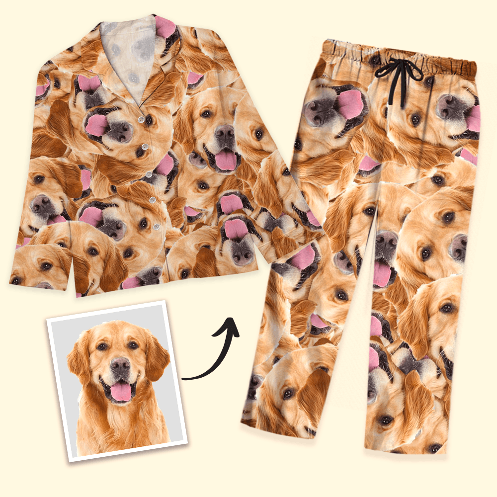 Personalized Pajamas for Pets & Owners – Custom Photo Pajamas