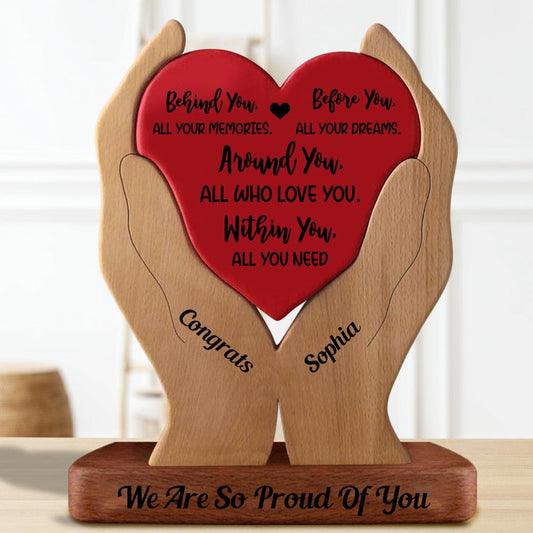 Memories Before Dreams Wooden Puzzle - Wooden Pet Carvings