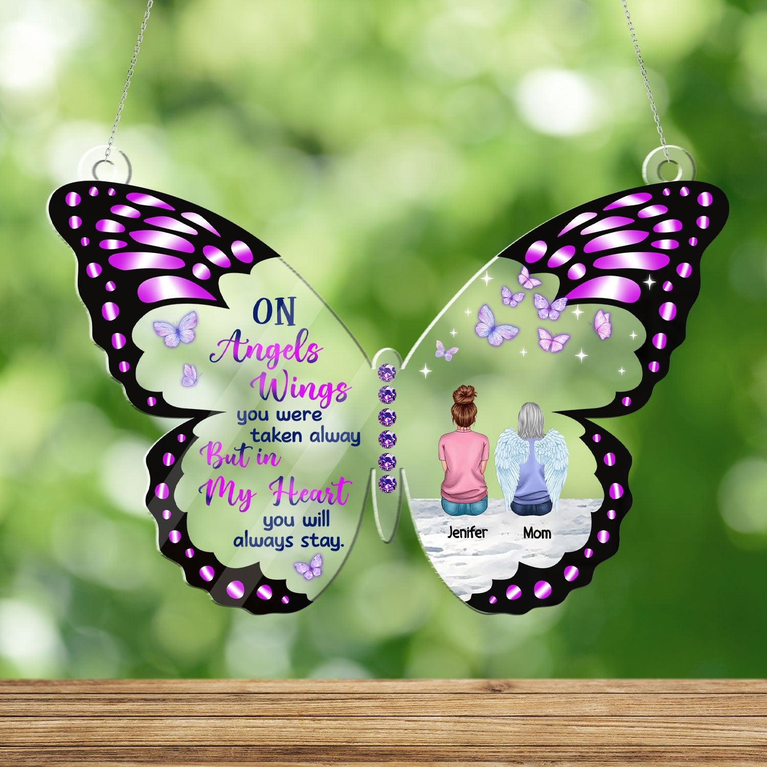 You Will Always Stay In My Heart - Personalized Hanging Acrylic