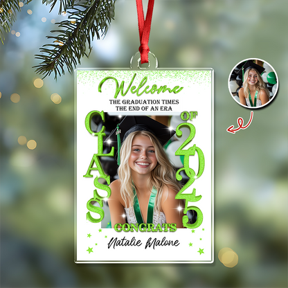 The End Of An Era  - Personalized Custom Acrylic Ornament