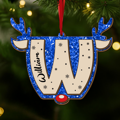 Weihnachtsschmuck Familie - Holzschmuck in individueller Form - 2-lagiger Holzschmuck 