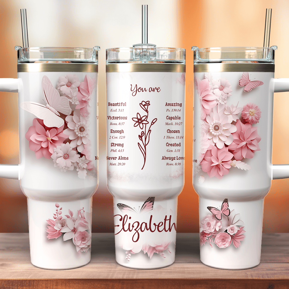 Happy Mother’s Day Beautiful - Personalized Custom Tumbler For Him/Her